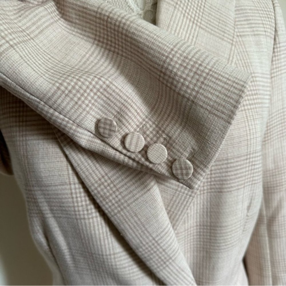 House of Harlow 1960 Double Breasted Plaid Blazer sz XS - Picture 11 of 16